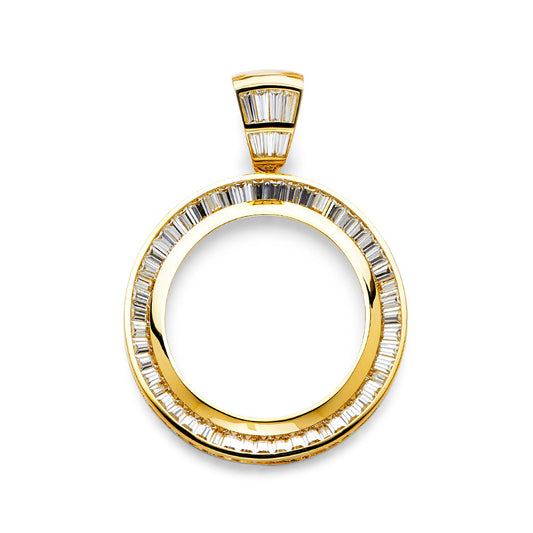 Coin Pendants (50 Pesos) - 14K GOLD - PT2061