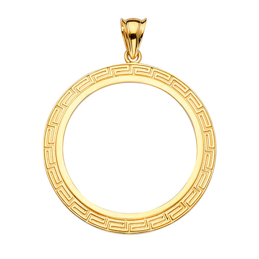 Coin Pendants (50 Pesos) - 14K GOLD - PT2063