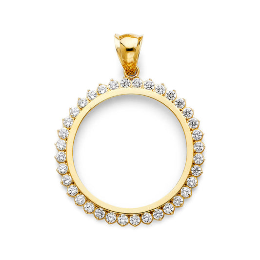 Coin Pendants (50 Pesos) - 14K GOLD - PT2065