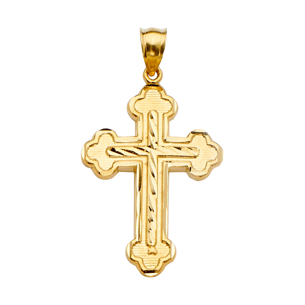 Cross Pendants - 14K GOLD - PT2208