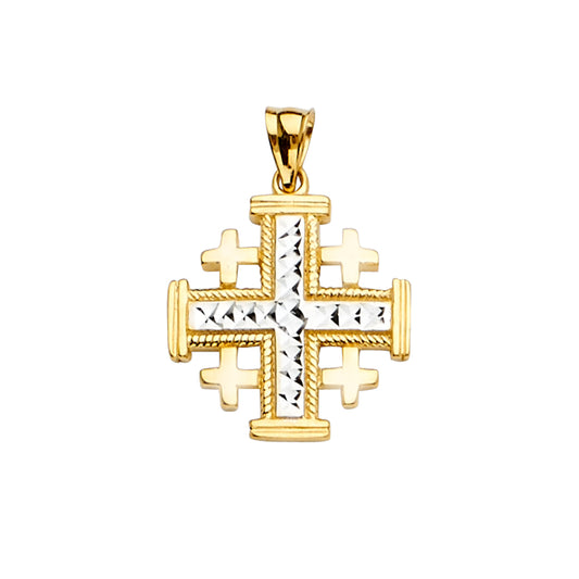 Cross Pendants - 14K GOLD - PT2209