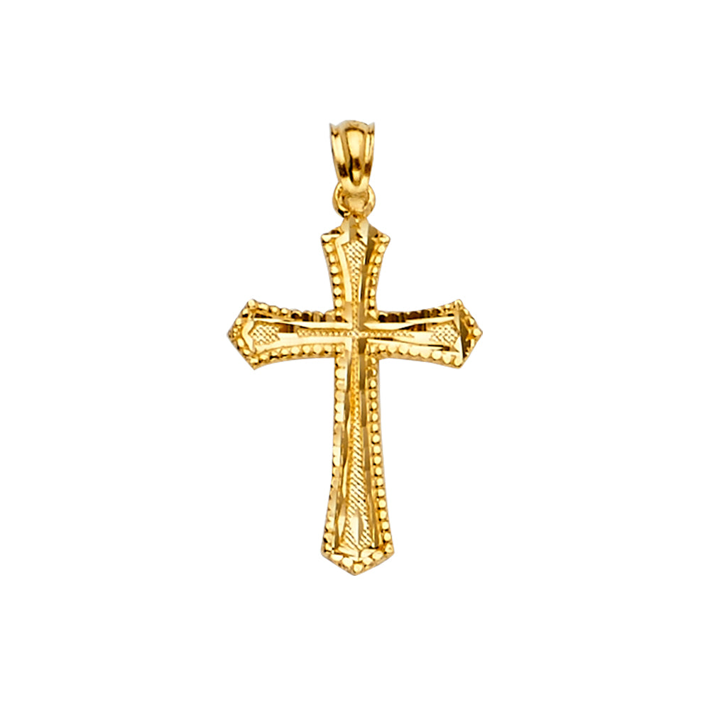 Cross Pendants - 14K GOLD - PT2222