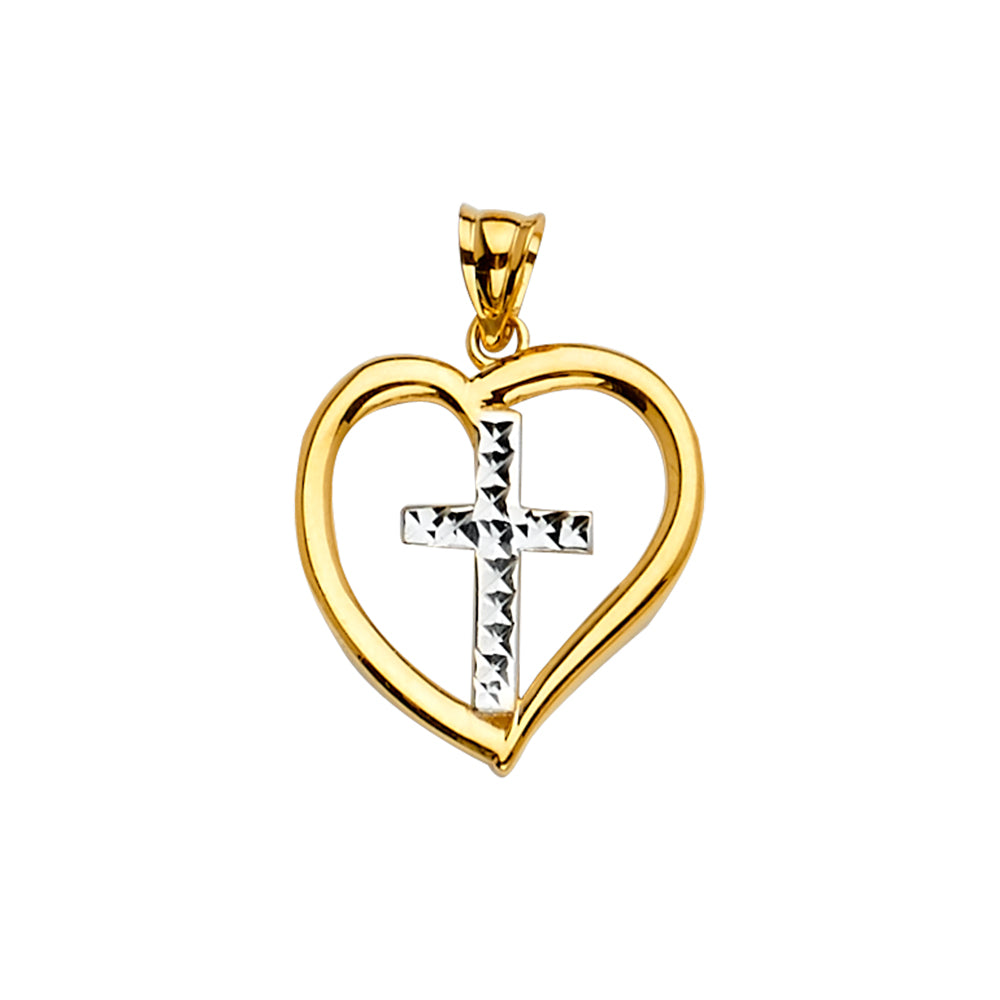 Cross Pendants - 14K GOLD - PT2229