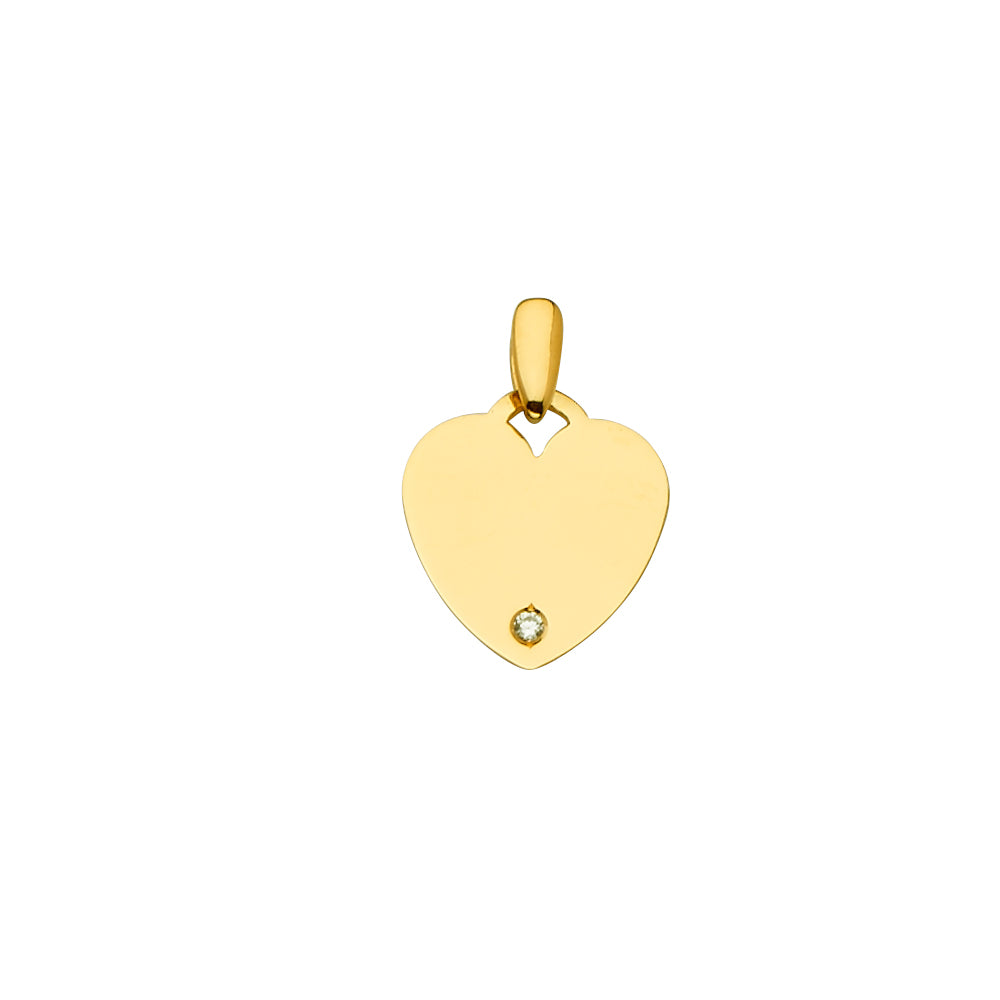 Monogram & Enravable Pendants - 14K GOLD - PT2420