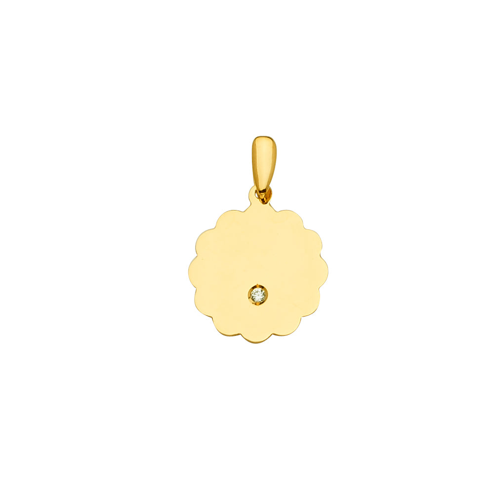 Monogram & Enravable Pendants - 14K GOLD - PT2431