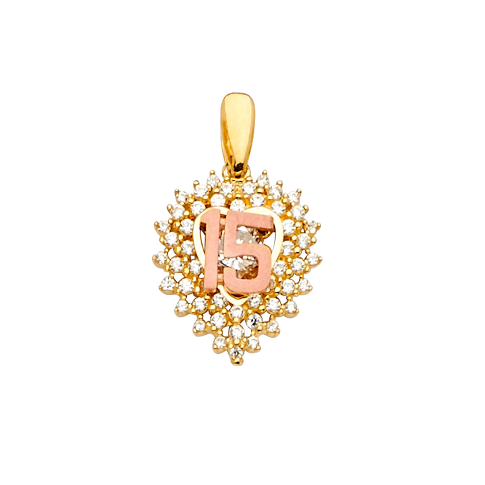 15 Años & Fancy Half Sets -14K GOLD - RG2610, PT2493