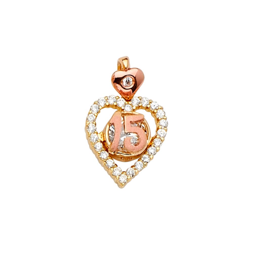 15 Años & Fancy Half Sets -14K GOLD - RG2611, PT2494