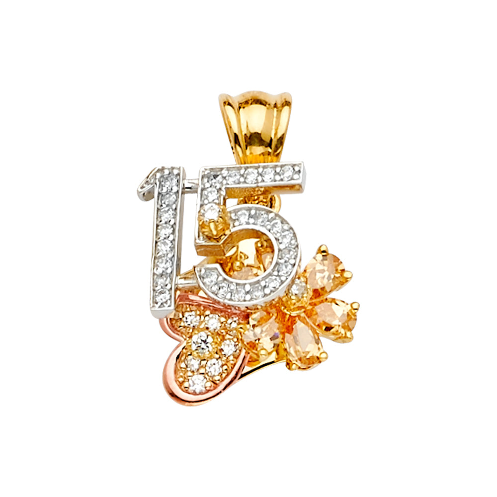 15 Años & Fancy Half Sets -14K GOLD - RG2613, PT2496