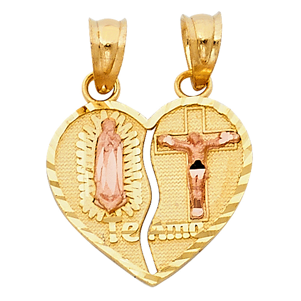 Assorted Heart Pendants - 14K GOLD - PT406