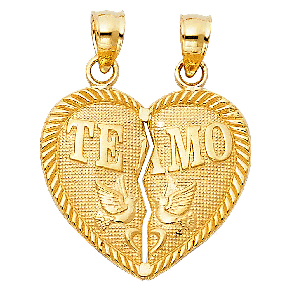 Assorted Heart Pendants - 14K GOLD - PT409