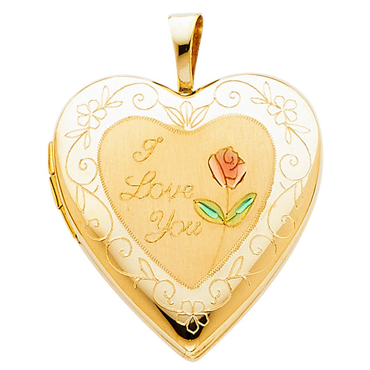 Lockets & Assorted Pendants  - 14K GOLD - PT613