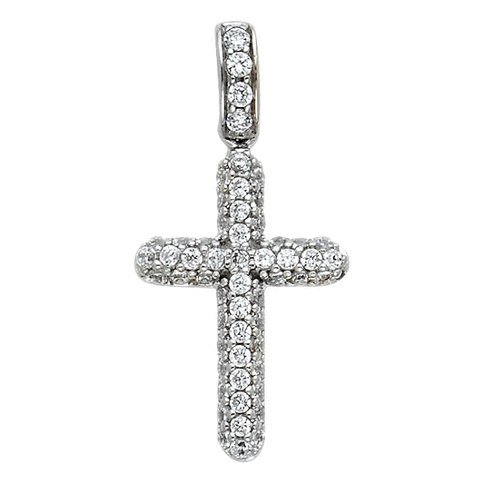 CZ Cross Pendants - 14K GOLD - PT815