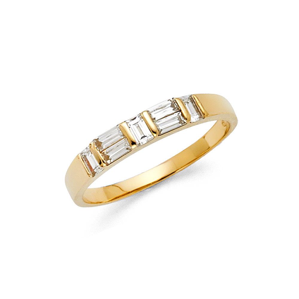 Fancy Rings & CZ Wedding Bands - 14K Gold - RG1382