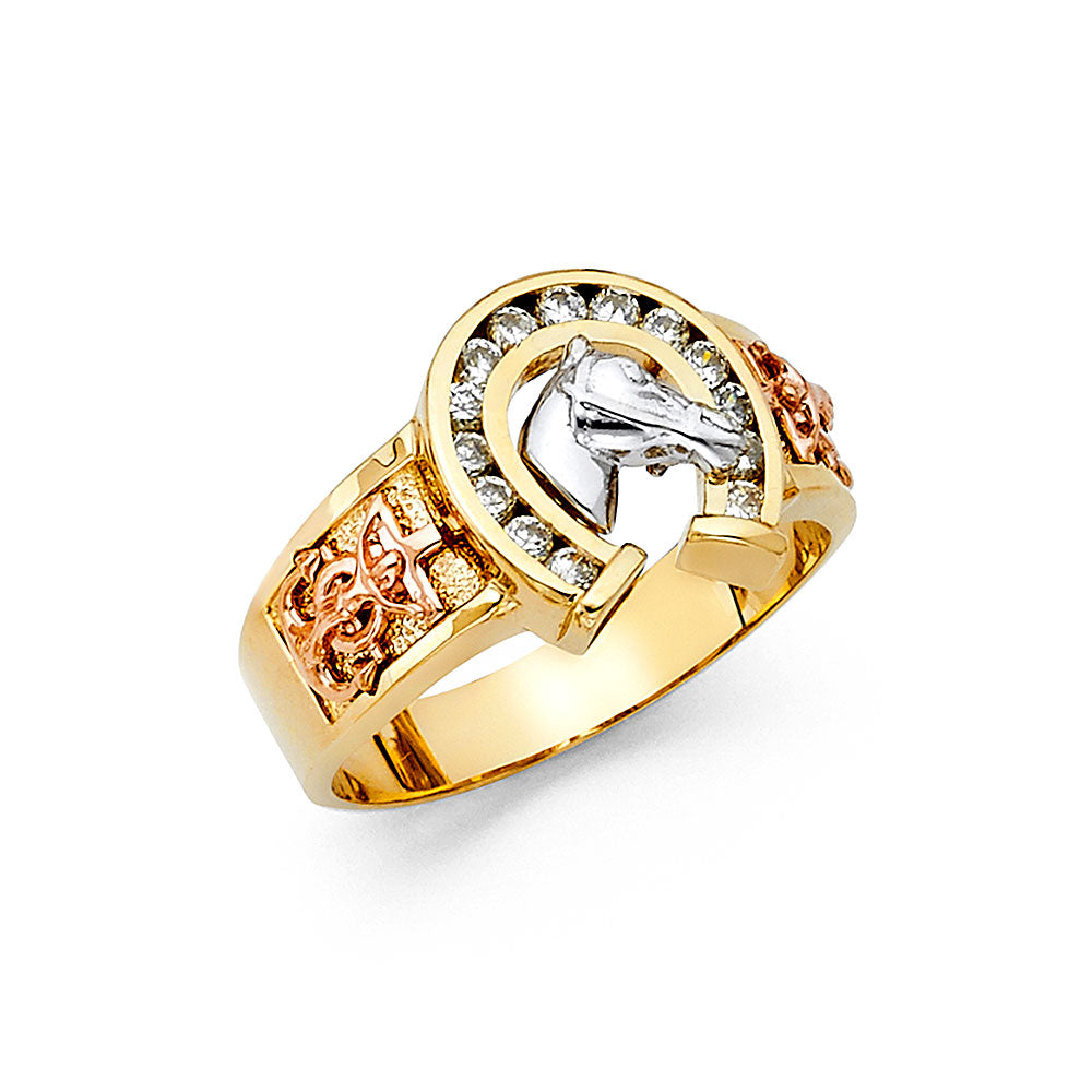 Men’s CZ Rings - 14K Gold - RG1415