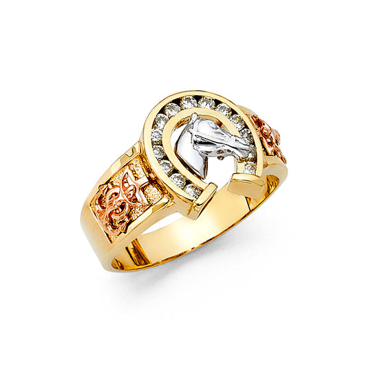 Men’s CZ Rings - 14K Gold - RG1415