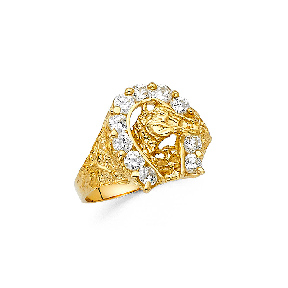 Men’s CZ Rings - 14K Gold - RG1424