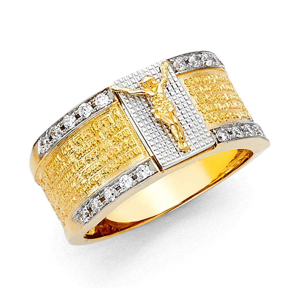 Men’s CZ Rings - 14K Gold - RG1453