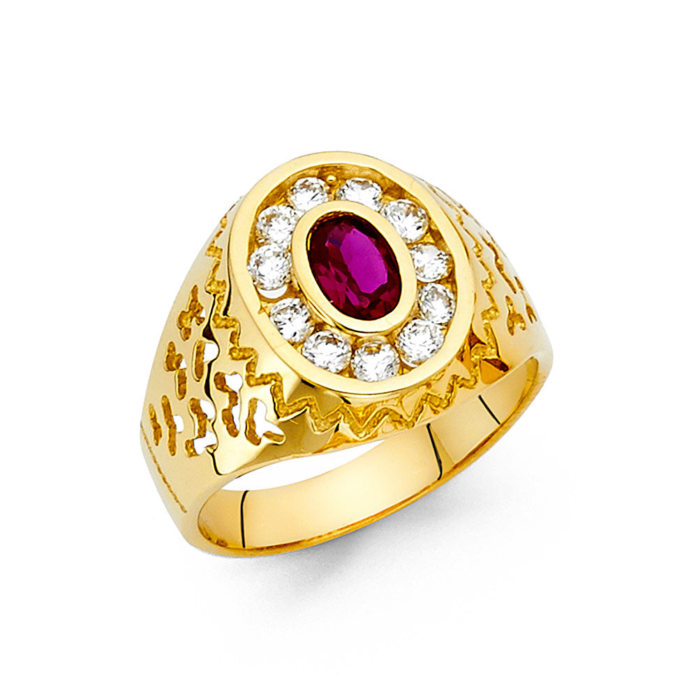 Men’s Onyx Rings - 14K Gold - RG1461