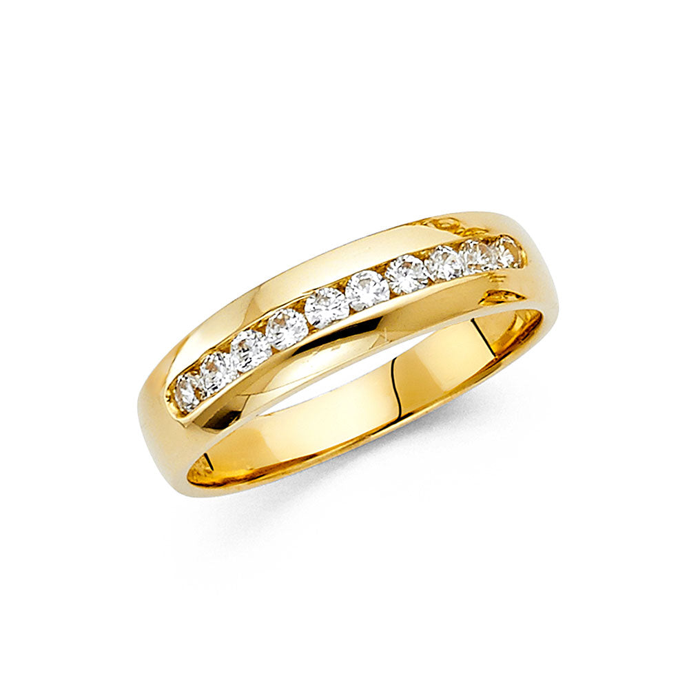 Men’s CZ Rings - 14K Gold - RG1482