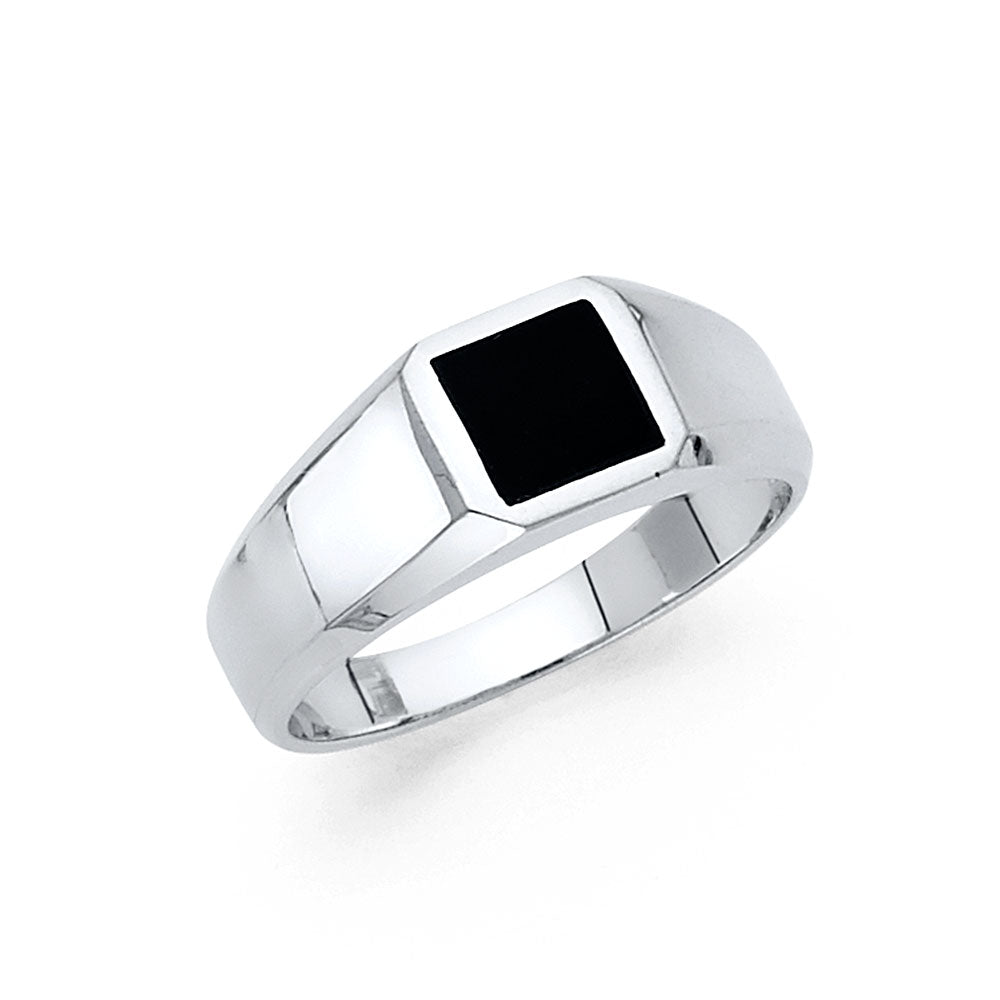 Men’s Onyx Rings - 14K Gold - RG1514