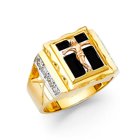 Men’s Onyx Rings - 14K Gold - RG1532