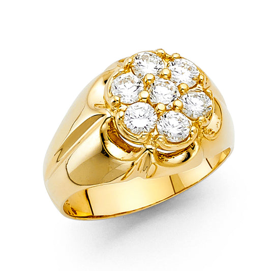 Men’s CZ Rings - 14K Gold - RG1566
