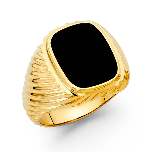 Men’s CZ Rings - 14K Gold - RG1576