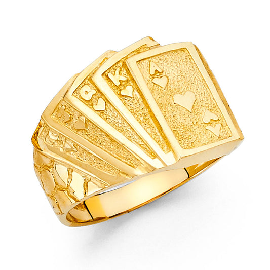 Men’s CZ Rings - 14K Gold - RG1587