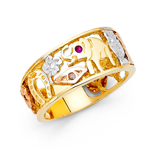 Men’s CZ Rings - 14K Gold - RG1588