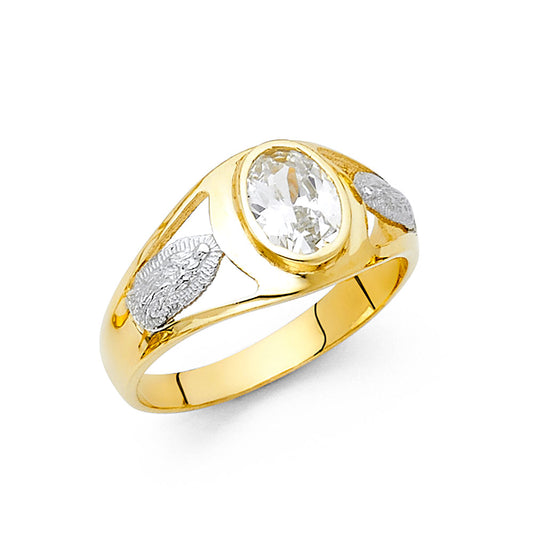 Men’s CZ Rings - 14K Gold - RG1622