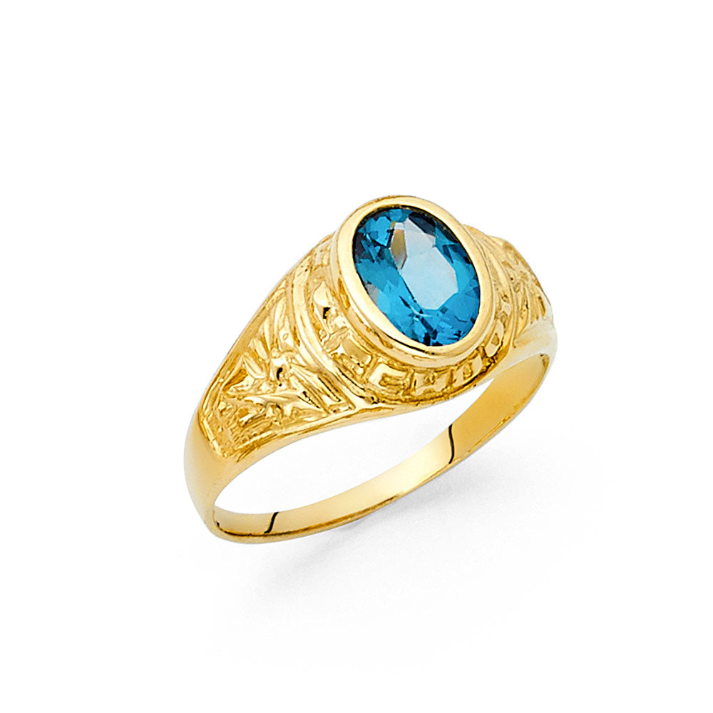 Men’s CZ Rings - 14K Gold - RG1624