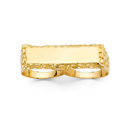 2 & 3 Finger Rings & Men’s Ring - 14K Gold - RG1637