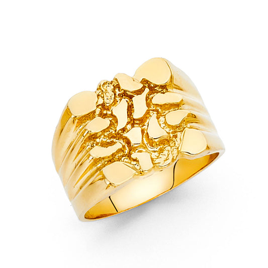 Nugget Rings & Men’s Rings - 14K Gold - RG1661