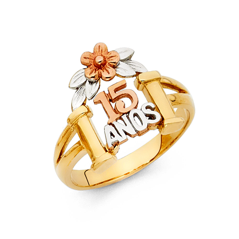 15 Años Rings - 14K Gold - RG1866