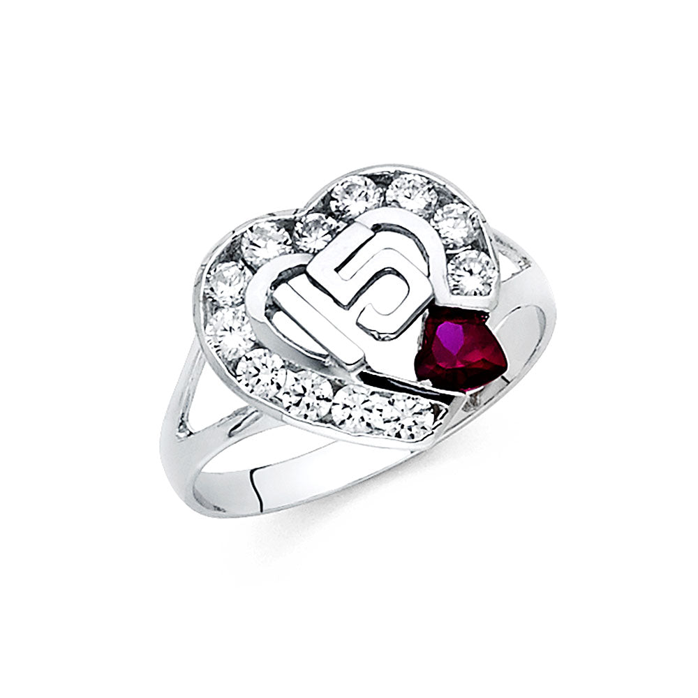 15 Años Rings - 14K Gold - RG1885