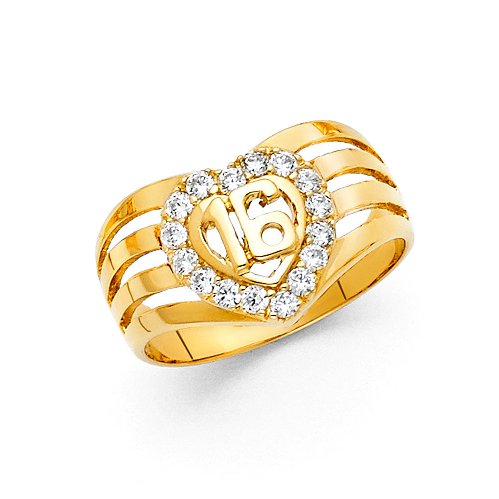 16 Años Rings - 14K Gold - RG1911