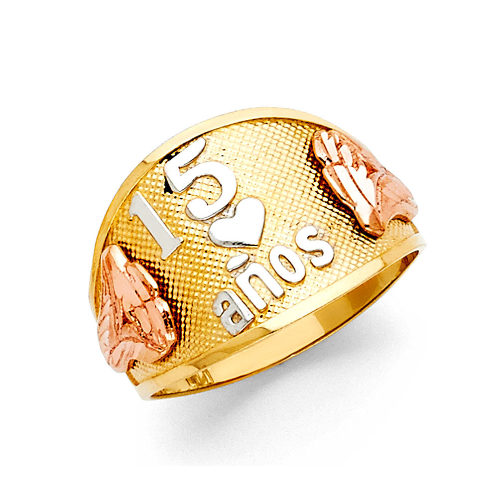 15 Años Rings - 14K Gold - RG1933