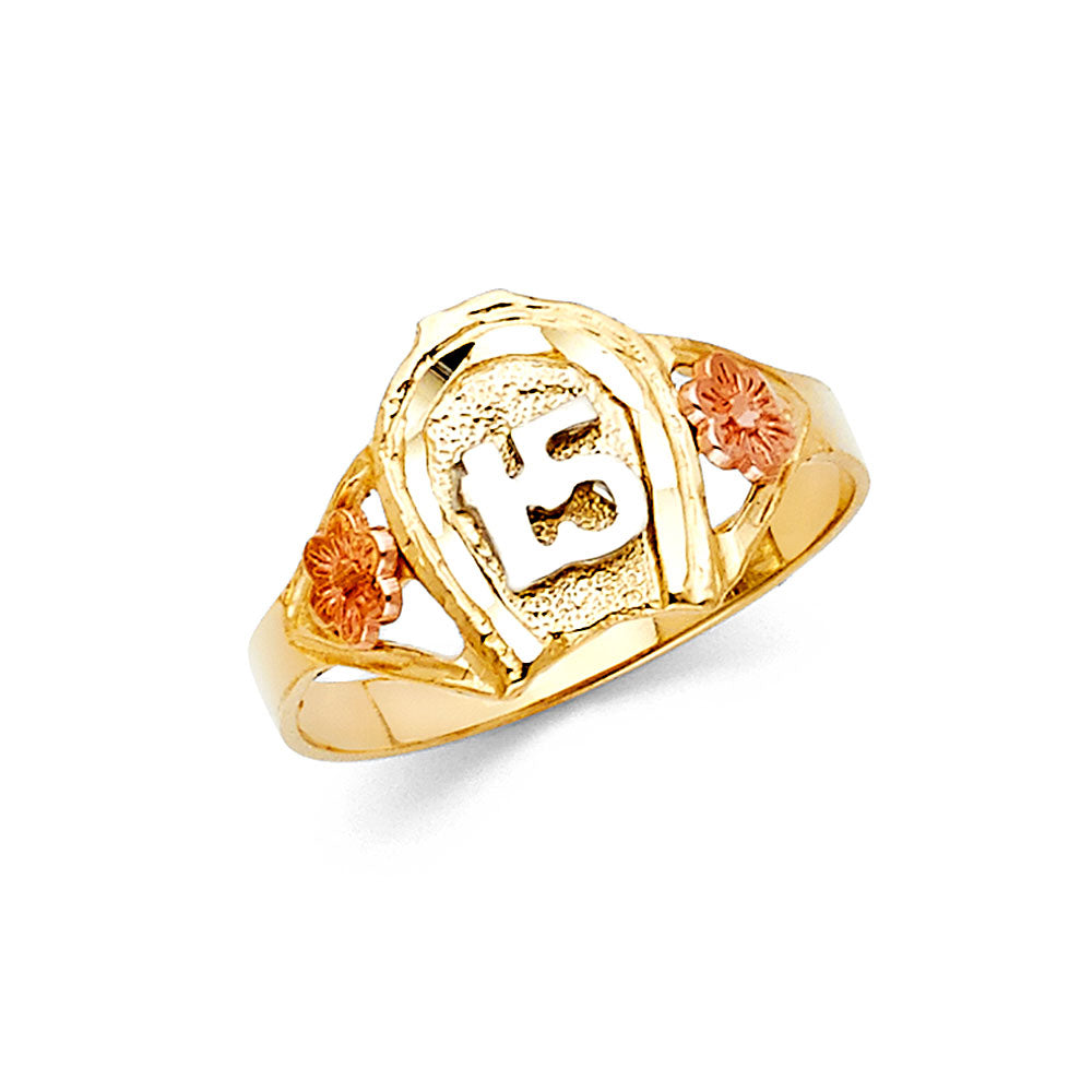 15 Años Rings - 14K Gold - RG1937
