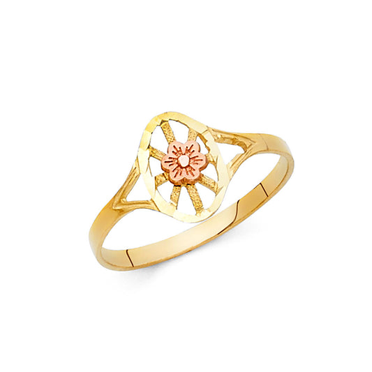 Assorted 3Color Rings - 14K Gold - RG2029