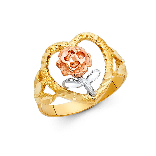 Assorted 3Color Rings - 14K Gold - RG2031