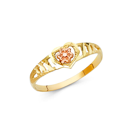 Assorted 3Color Rings - 14K Gold - RG2035