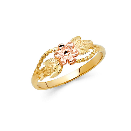 Assorted 3Color Rings - 14K Gold - RG2043