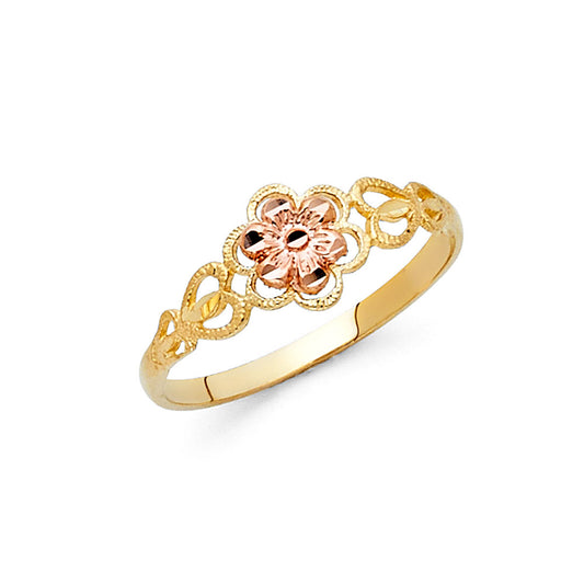 Assorted 3Color Rings - 14K Gold - RG2044