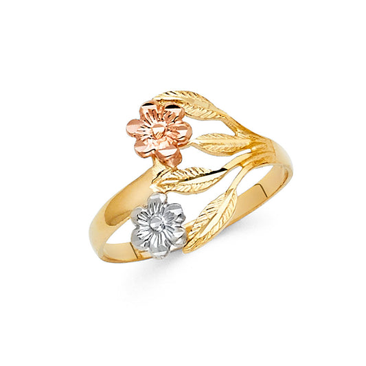 Assorted 3Color Rings - 14K Gold - RG2046