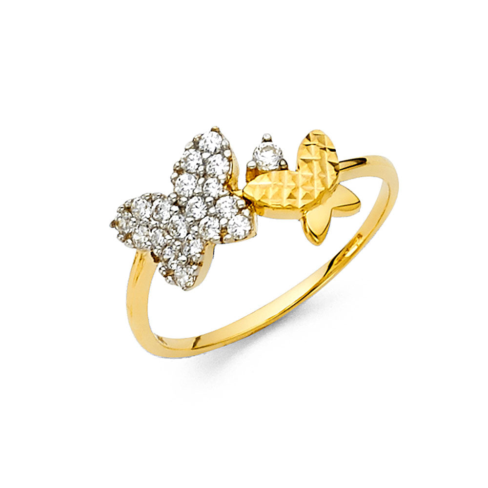 Fancy CZ Rings - 14K Gold - RG2139