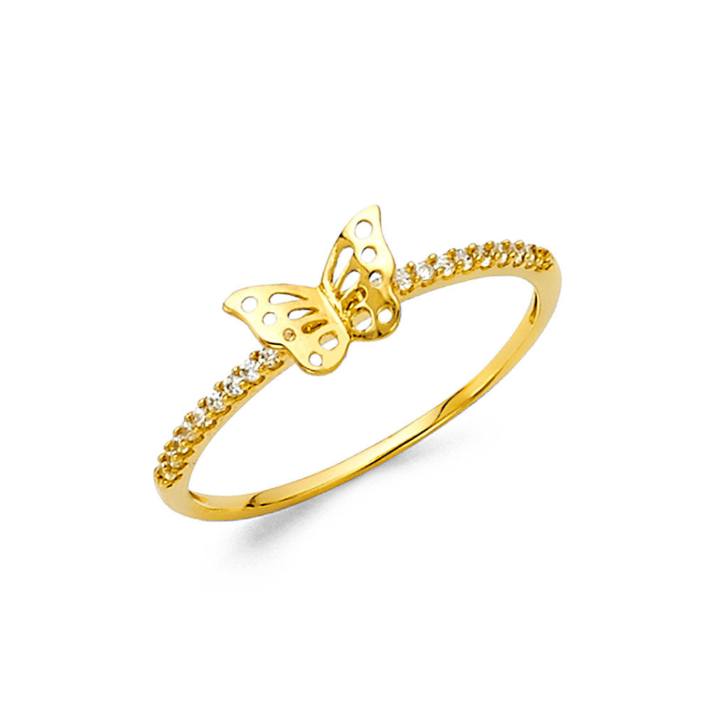 Fancy CZ Rings - 14K Gold - RG2147