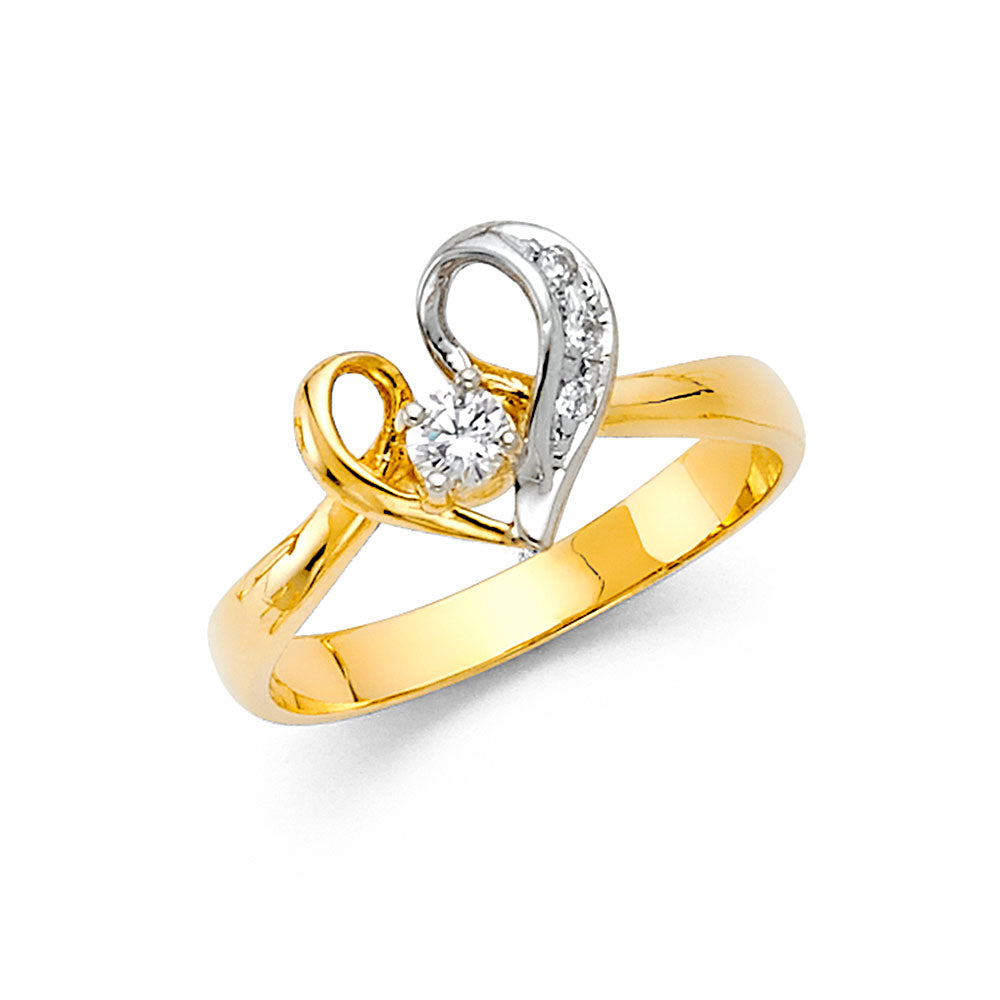 Fancy CZ Rings - 14K Gold - RG2149