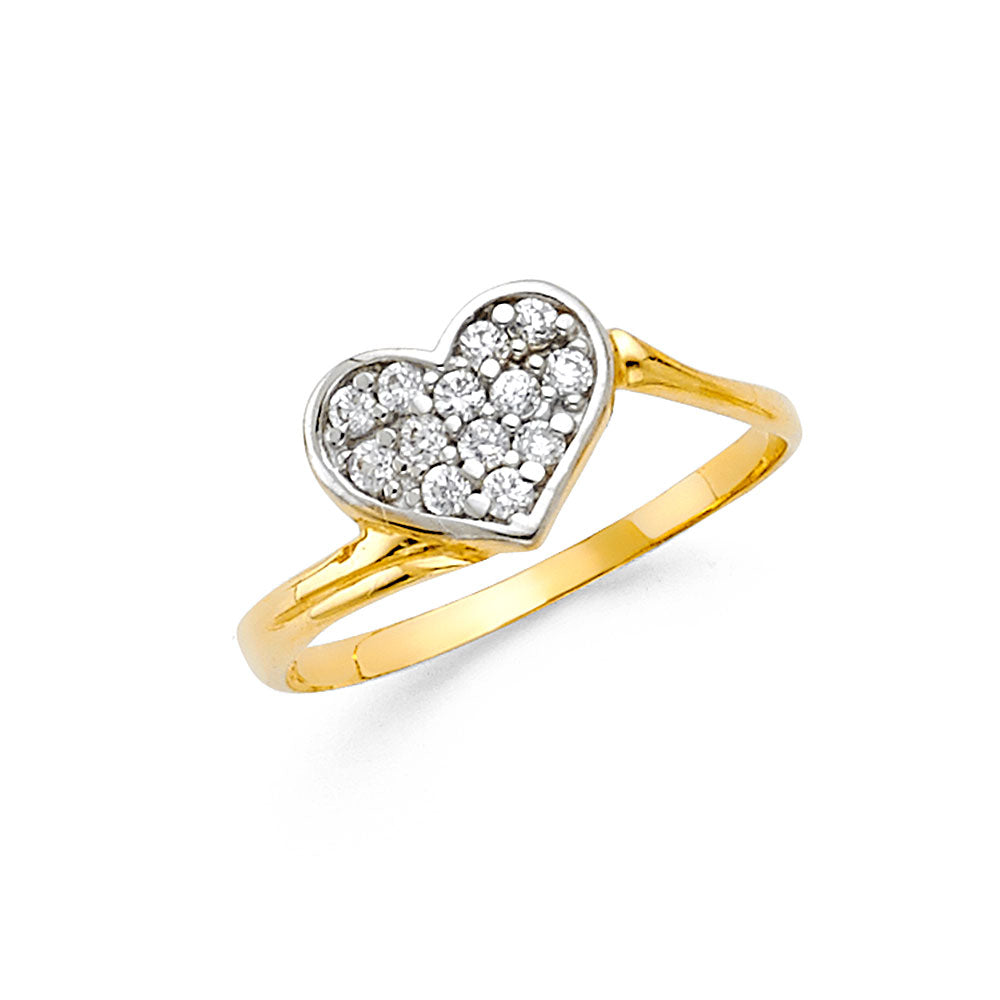 Fancy CZ Rings - 14K Gold - RG2152