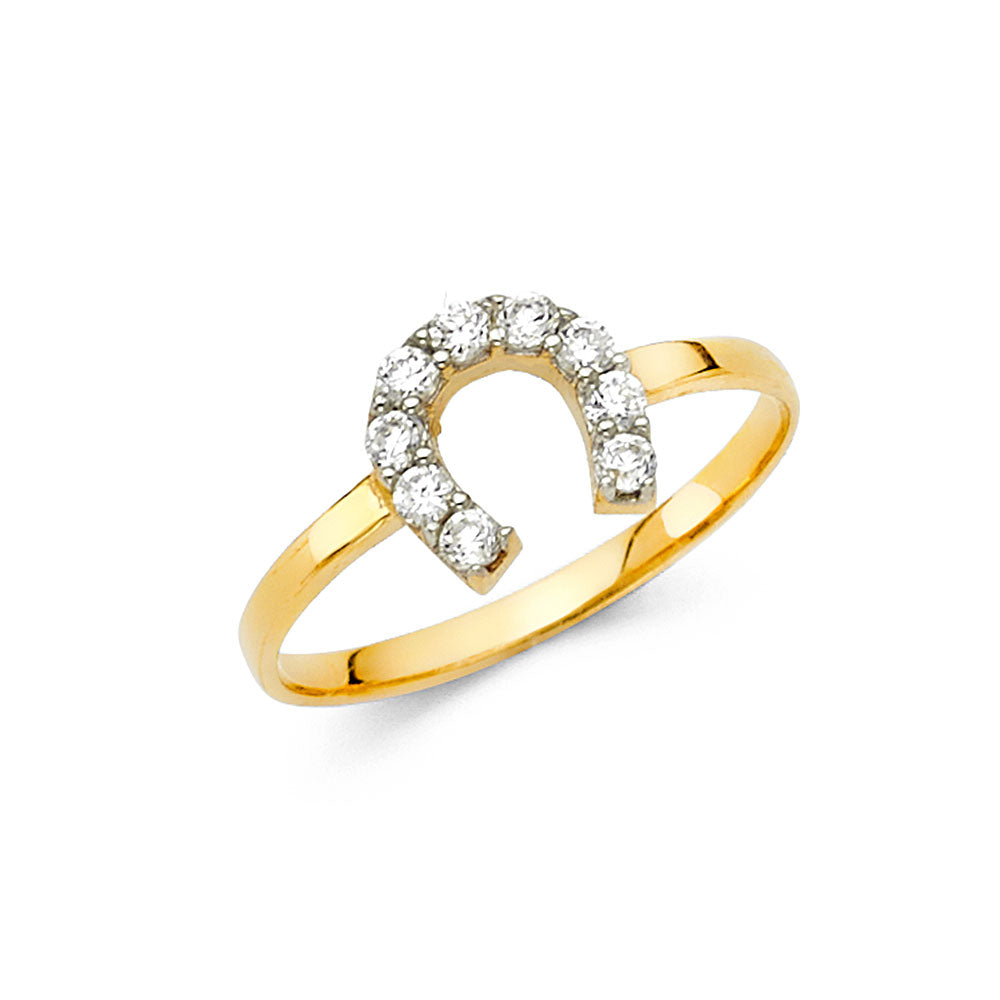 Fancy CZ Rings - 14K Gold - RG2173