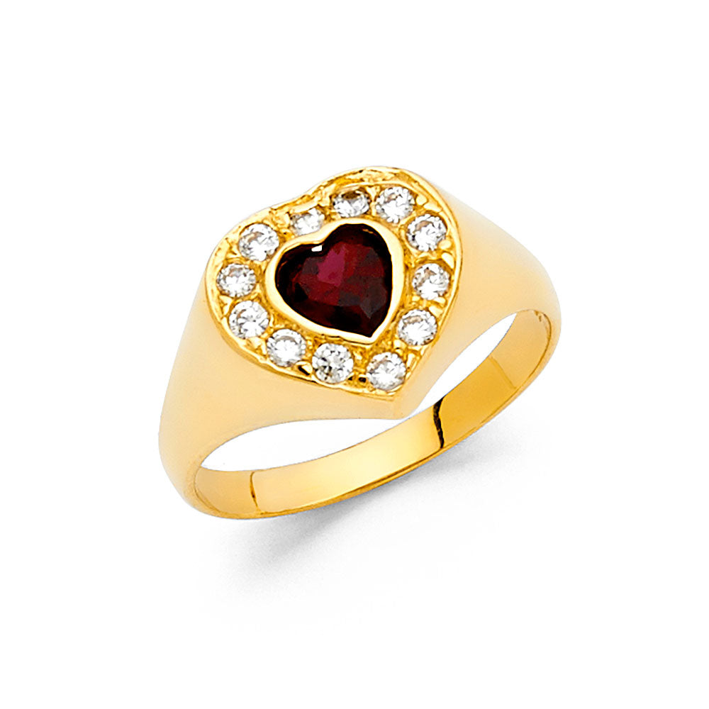 CZ Rings - 14K Gold - RG2203